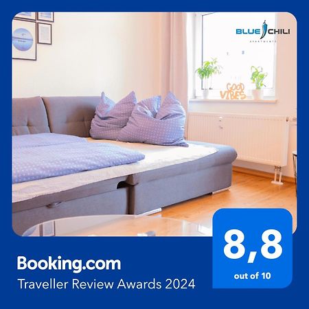 Blue Chili 01 - Top City Lage Am Hbhf Boxspringbett Bis 4 Pers มัคเดอบวร์ก ภายนอก รูปภาพ