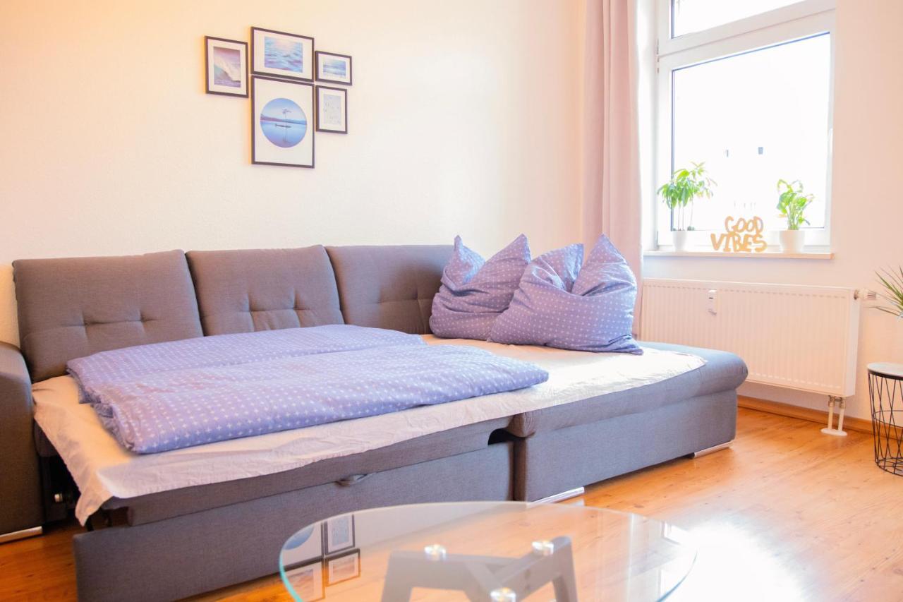 Blue Chili 01 - Top City Lage Am Hbhf Boxspringbett Bis 4 Pers มัคเดอบวร์ก ภายนอก รูปภาพ